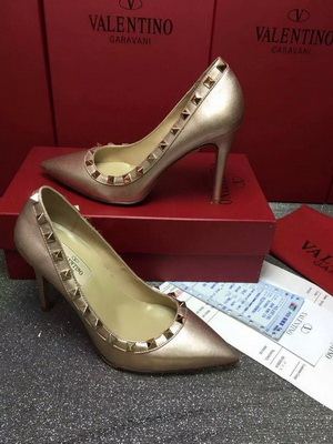 Valentino Shallow mouth stiletto heel Shoes Women--001